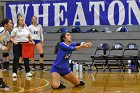 Volleyball vs MHC  Wheaton Women's Volleyball vs Mount Holyoke College. - Photo by Keith Nordstrom : Wheaton, Volleyball